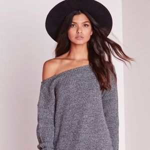 Missguided Knit Sweater Dress